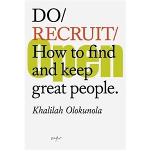 Do Recruit by Khalilah Olokunola