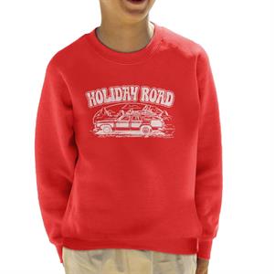 Lindsey Buckingham Holiday Road Car Christmas Kid's Sweatshirt