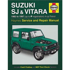 Suzuki SJ Series Samurai  Vitara 4cyl Petrol 82  97 Haynes Repair Manual by Haynes Publishing