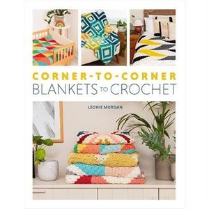 CornertoCorner Blankets to Crochet by Leonie Morgan