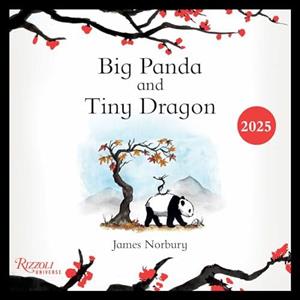 Big Panda and Tiny Dragon 2025 Wall Calendar by James Norbury