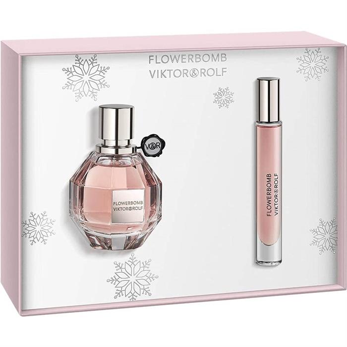 Viktor & Rolf FlowerBomb Gift Set 50ml EDP + 10ml EDP-0