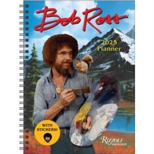 Bob Ross 12Month 2025 Planner Calendar by Bob Ross