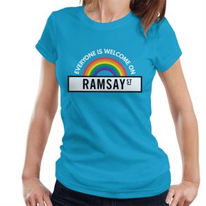 Neighbours Pride Everyone Is Welcome On Ramsay St Women's T-Shirt