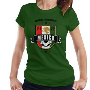 Mexico Football Championships 2022 Shield Women's T-Shirt