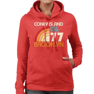Coney Island Retro 77 Women's Hooded Sweatshirt