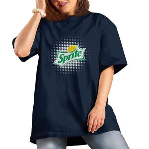 All+Every Sprite Double Lemon Logo Women's Boyfriend Fit T-Shirt