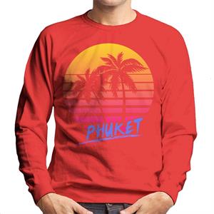 Phuket Retro 80s Men's Sweatshirt