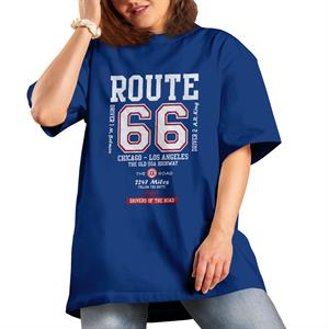 All+Every Route 66 The Old USA Highway Women's Boyfriend Fit T-Shirt