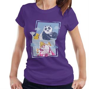 Kung Fu Panda Po And Mei Mei Women's T-Shirt