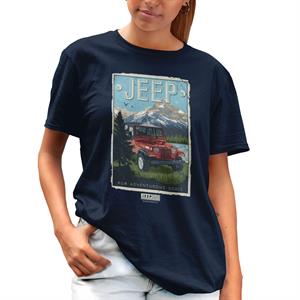 All+Every Jeep Mountain For Adventurous Souls Women's Boyfriend Fit T-Shirt