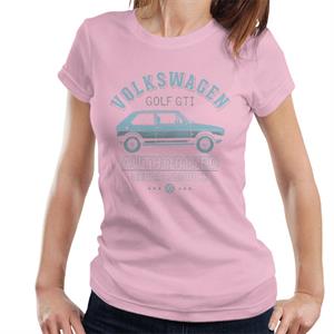 Official Volkswagen Blue Golf GTI Repairs Women's T-Shirt