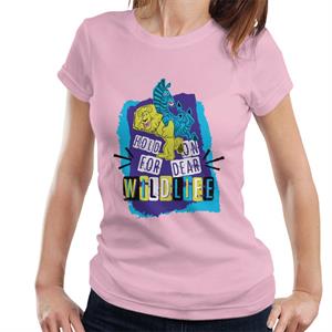 Madagascar Hold On For Dear Wildlife Women's T-Shirt