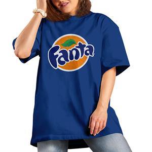 All+Every Fanta Circle Logo Women's Boyfriend Fit T-Shirt