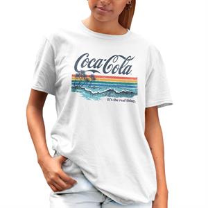 All+Every Coca Cola Catch The Wave Women's Boyfriend Fit T-Shirt