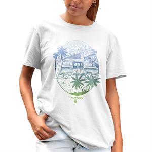 All+Every Volkswagen Coastline Sunset Women's Boyfriend Fit T-Shirt