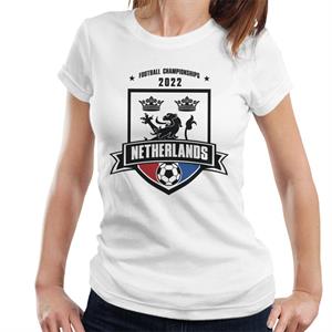 Netherlands Football Championships 2022 Shield Women's T-Shirt