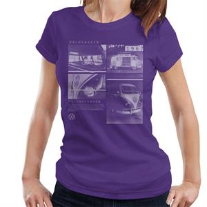 Volkswagen T1 Campervan 1967 Shots Women's T-Shirt