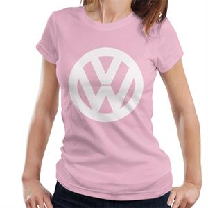 Official Volkswagen Classic White VW Logo Women's T-Shirt