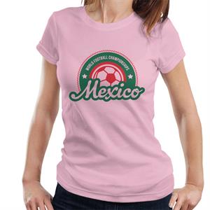 Mexico World Football Sunrise Logo Women's T-Shirt