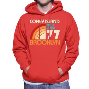 Coney Island Retro 77 Men's Hooded Sweatshirt