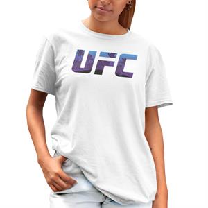 All+Every UFC Tropical Beach Logo Women's Boyfriend Fit T-Shirt