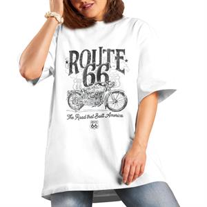 All+Every Route 66 Building America Women's Boyfriend Fit T-Shirt