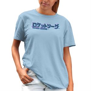 All+Every Rocket League Dark Tokyo Logo Glitch Women's Boyfriend Fit T-Shirt