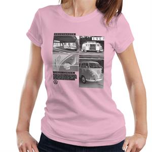 Volkswagen Type 2 Campervan 1967 Shots Women's T-Shirt