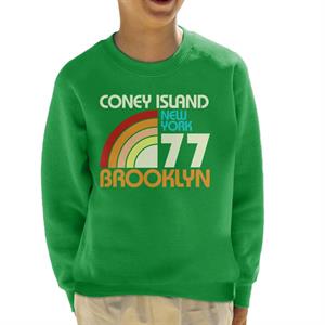 Coney Island Retro 77 Kid's Sweatshirt