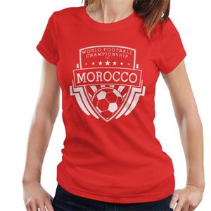 Morocco World Football Shield Women's T-Shirt