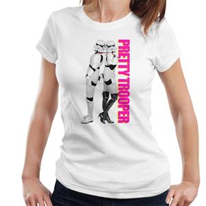 Original Stormtrooper Pretty Trooper Parody Women's T-Shirt