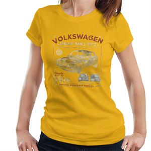 Volkswagen Golf MK1 GTI Owners Workshop Manual Women's T-Shirt