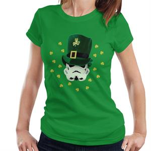 Original Stormtrooper St Patricks Day Irish Top Hat Women's T-Shirt