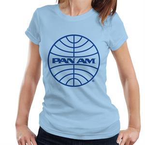 Pan Am Blue Logo Women's T-Shirt