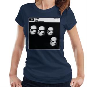 Original Stormtrooper With The Troopers Album Cover Parody Women's T-Shirt