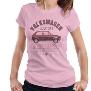 Official Volkswagen Red Golf GTI Repairs Women's T-Shirt