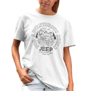 All+Every Jeep For Adventurous Souls Women's Boyfriend Fit T-Shirt