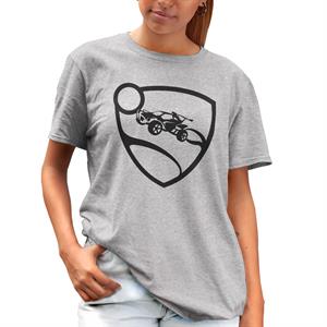 All+Every Rocket League Black Logo Women's Boyfriend Fit T-Shirt