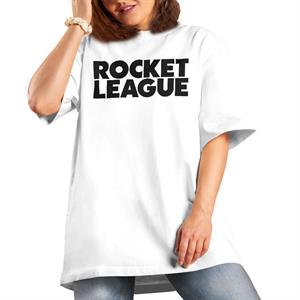 All+Every Rocket League Black Classic Logo Women's Boyfriend Fit T-Shirt