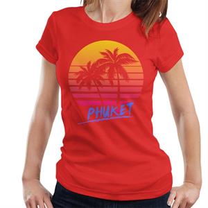 Phuket Retro 80s Women's T-Shirt