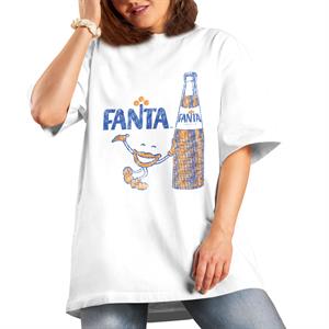 All+Every Fanta 1970s Retro Bottle Women's Boyfriend Fit T-Shirt