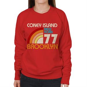 Coney Island Retro 77 Women's Sweatshirt