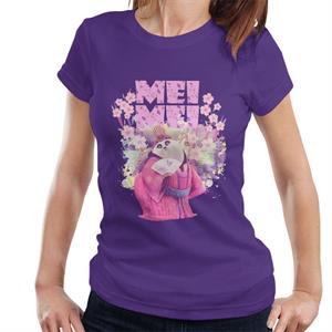 Kung Fu Panda Mei Mei Floral Women's T-Shirt