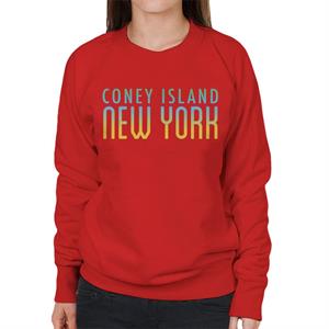 Coney Island New York Women's Sweatshirt