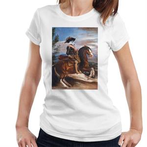 Original Stormtrooper Philip Of Spain Painting Parody Women's T-Shirt