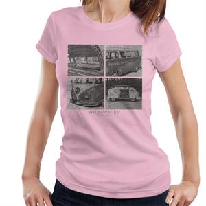 Official Volkswagen Camper Sketch Women's T-Shirt