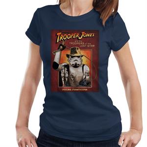 Original Stormtrooper Trooper Jones Parody Women's T-Shirt