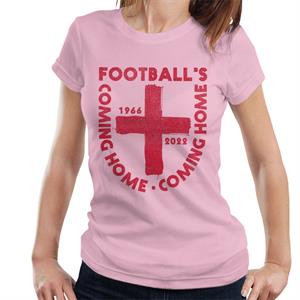 Football's Coming Home England Badge Women's T-Shirt