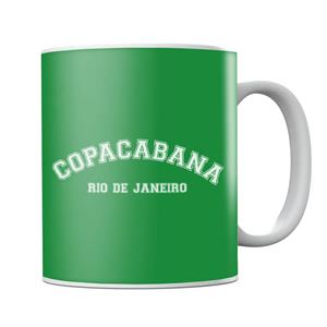 Copacabana Rio De Janeiro Varsity Mug